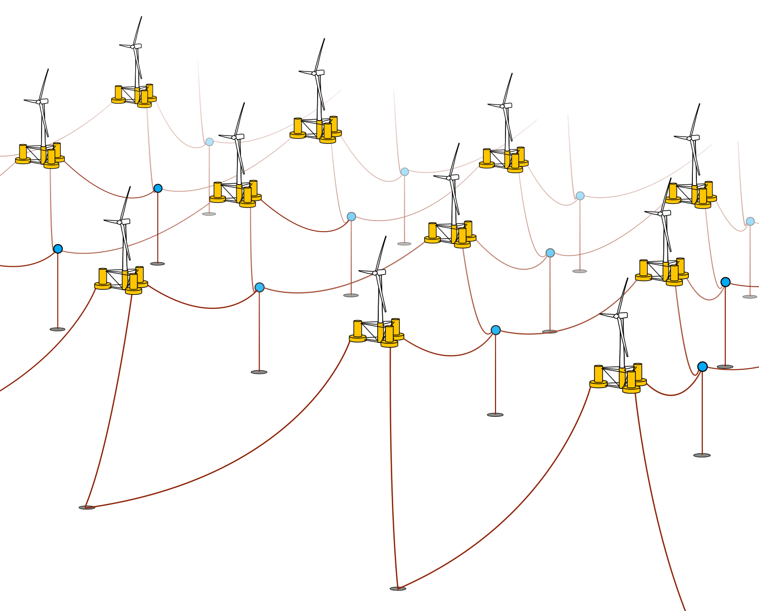 Shared mooring concept